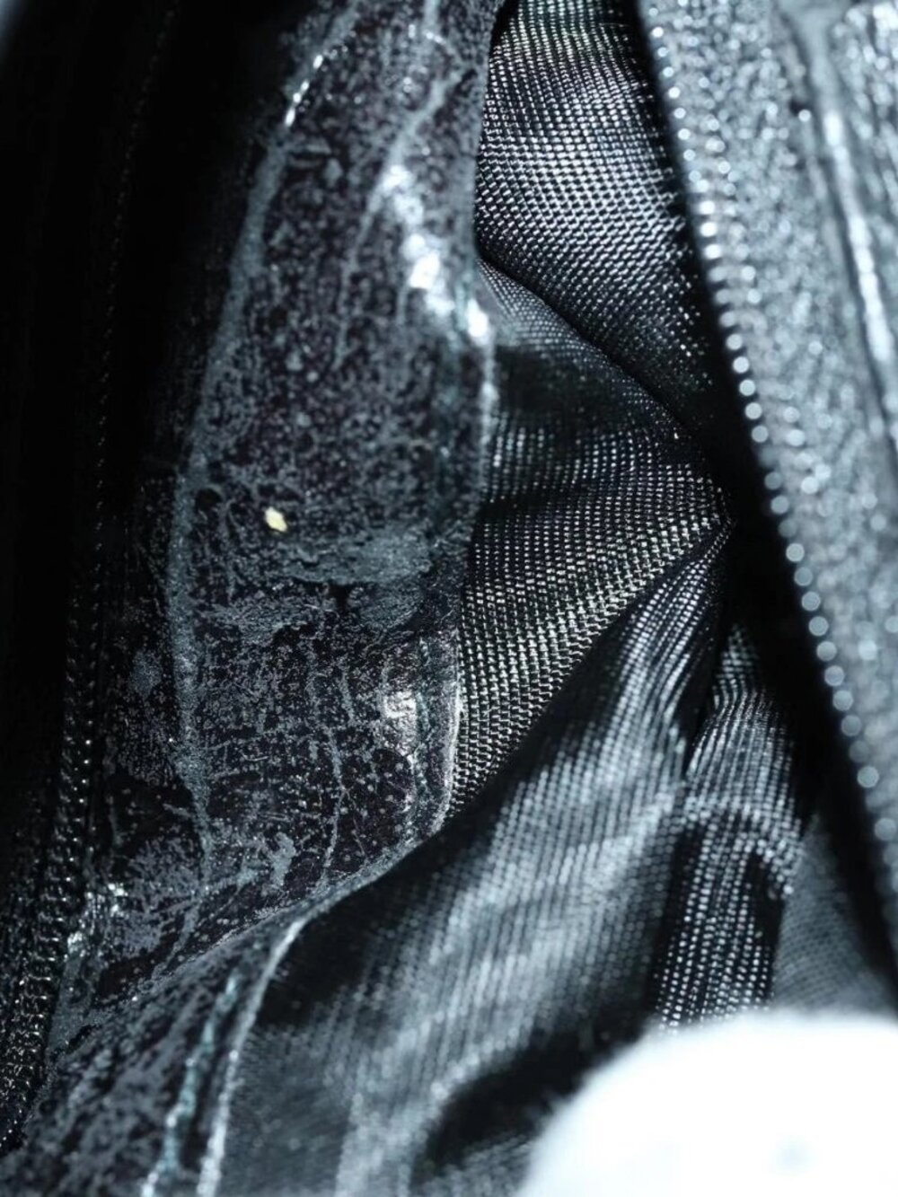 GUCCI Bamboo Hand Bag Leather Black Gold 002 1186 0260 Auth 156902 - Picture 11 of 16